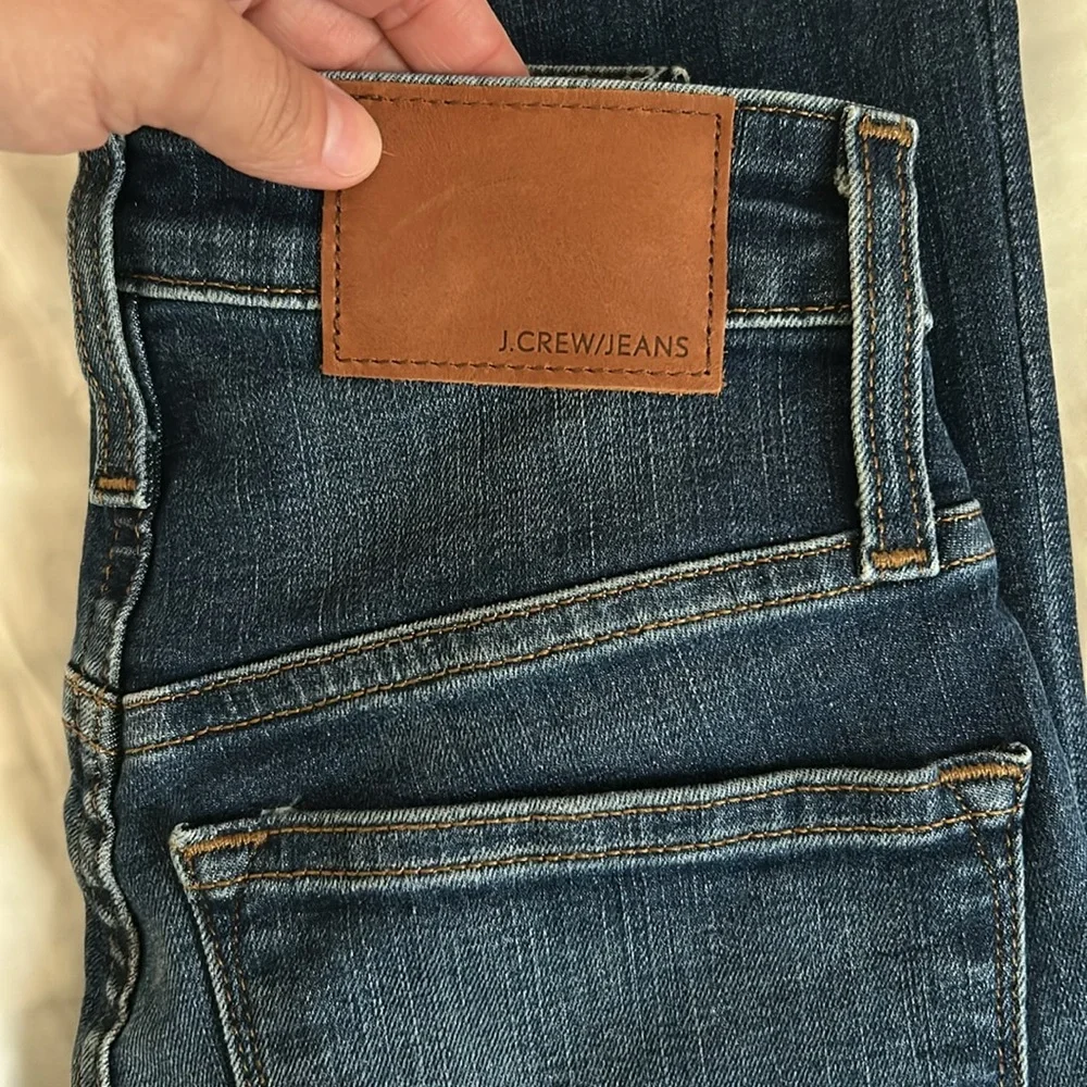 J.Crew Curvy Toothpick Jean in Dryden Wash Size 24